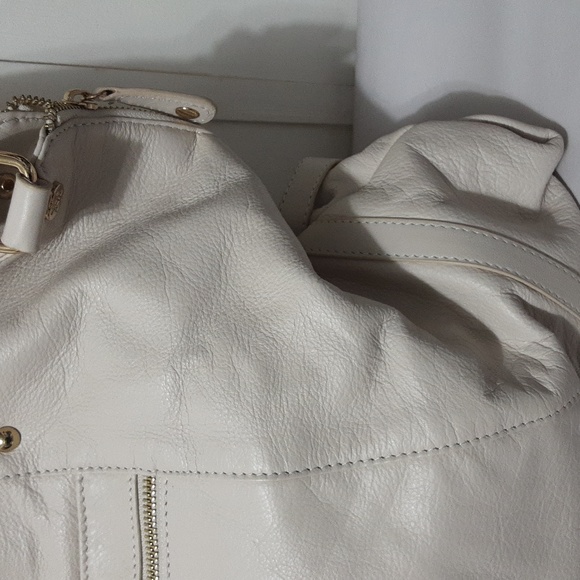 EMMA FOX Adjustable Side Cream Dressage Frame  Shoulderbag - Picture 11 of 16